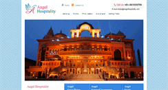 Desktop Screenshot of angelhospitality.com